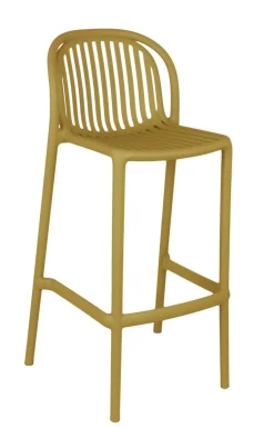 Tabouret de bar de terrasse jaune 104x52x49 cm Oman - FLEXMOB Sale