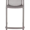 Tabouret de bar de terrasse taupe 104x52x49 cm Oman - FLEXMOB Best
