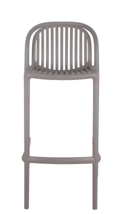 Tabouret de bar de terrasse taupe 104x52x49 cm Oman - FLEXMOB Best