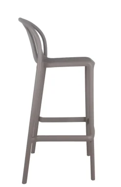 Tabouret de bar de terrasse taupe 104x52x49 cm Oman - FLEXMOB Best