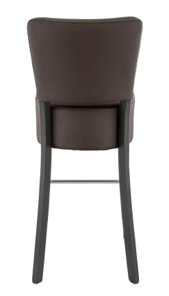 Tabouret de bar d'intérieur chocolat 111x45x54 cm Floriane 2 - FLEXMOB Sale