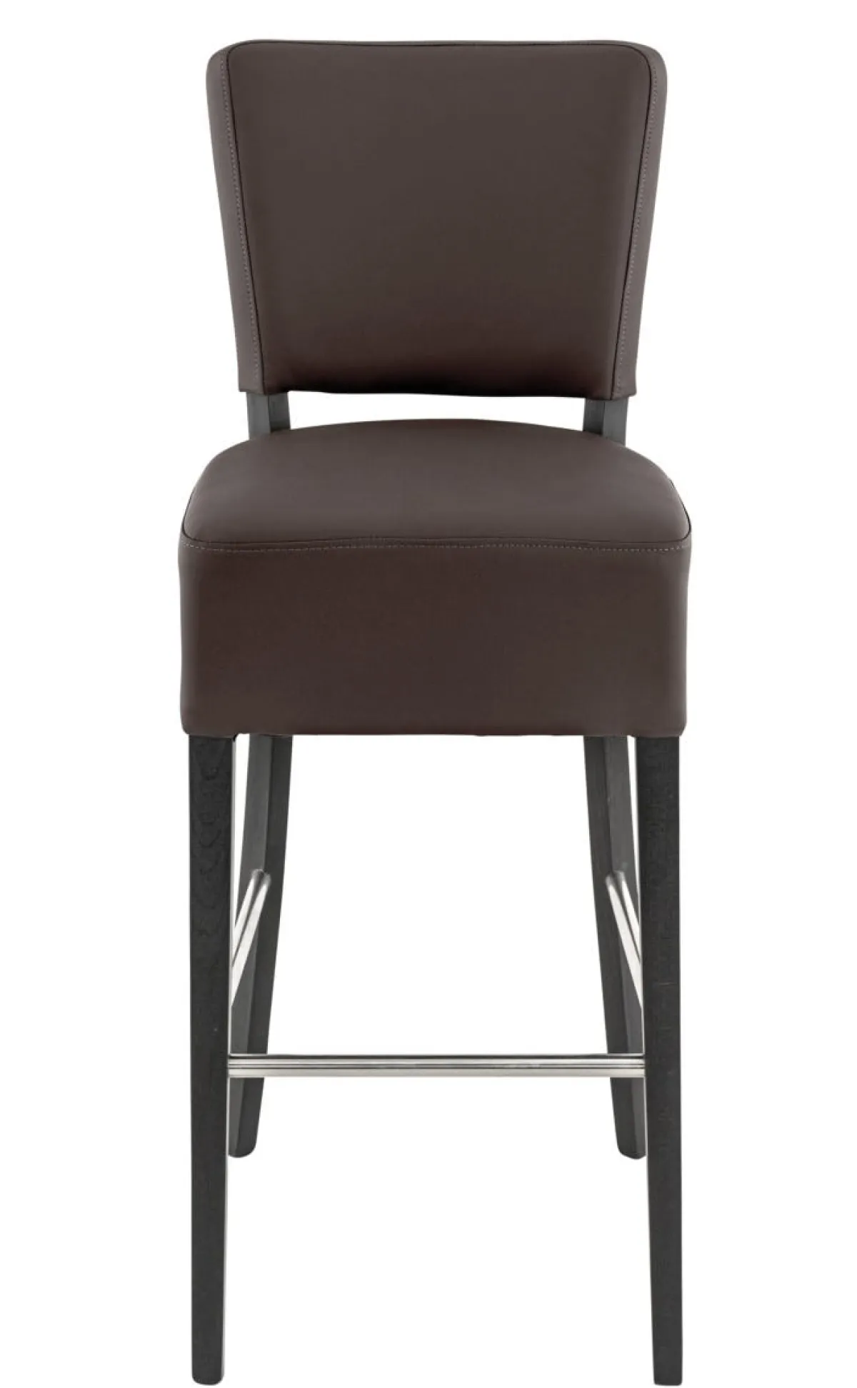 Tabouret de bar d'intérieur chocolat 111x45x54 cm Floriane 2 - FLEXMOB Sale