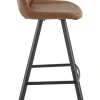 FLEXMOB Tabouret de bar d'intérieur marron 106x46x53 cm Kyle