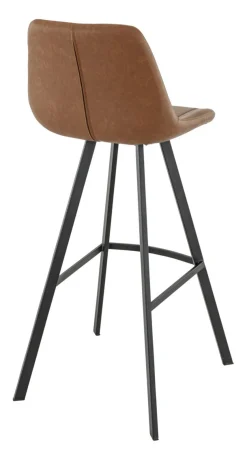 FLEXMOB Tabouret de bar d'intérieur marron 106x46x53 cm Kyle