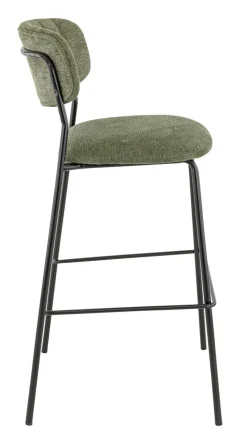 Tabouret de bar d'intérieur vert 108x51x55 cm Auguste - FLEXMOB Online