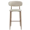 Tabouret de bar greige 108,2x54,5x48,3 cm Clyde - FLEXMOB