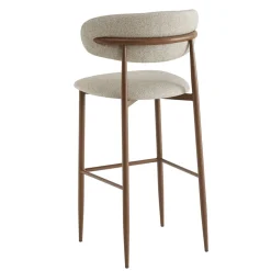 Tabouret de bar greige 108,2x54,5x48,3 cm Clyde - FLEXMOB
