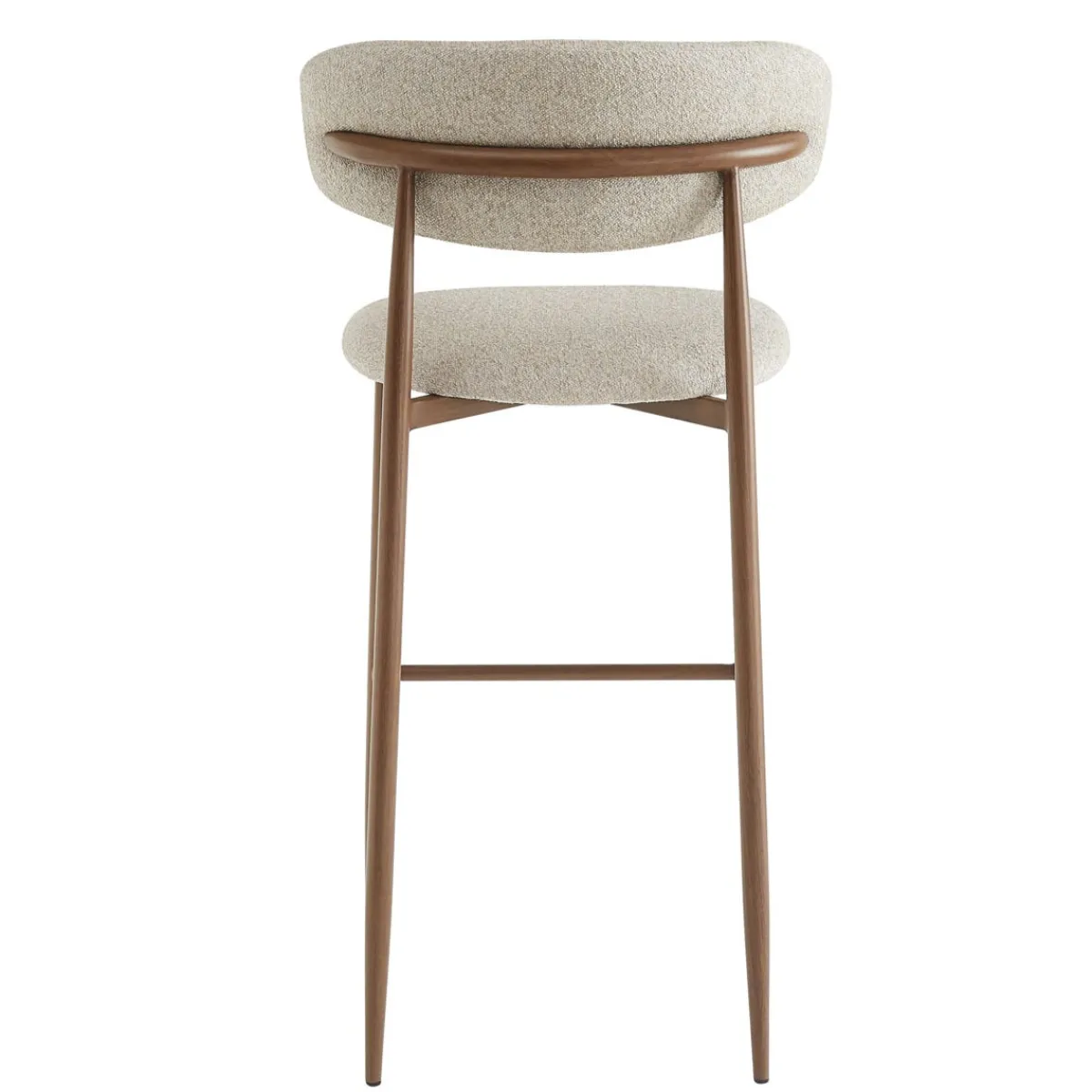 Tabouret de bar greige 108,2x54,5x48,3 cm Clyde - FLEXMOB
