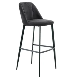 FLEXMOB Tabouret de bar gris anthracite 105x46,2x51,5 cm Martin Sale