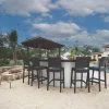 Tabouret de bar gris foncé 108x40x51 cm Jamaica - FLEXMOB Hot