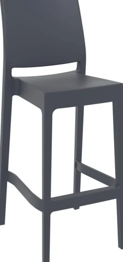 FLEXMOB Tabouret de bar gris foncé 108x44x51 cm Maya Hot