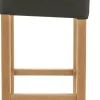Tabouret de bar gris 100x36 cm Clinton - FLEXMOB Best