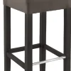 Tabouret de bar marron 100x36x44 cm Clinton - FLEXMOB