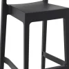 Tabouret de bar noir 108x44x51 cm Maya - FLEXMOB Best