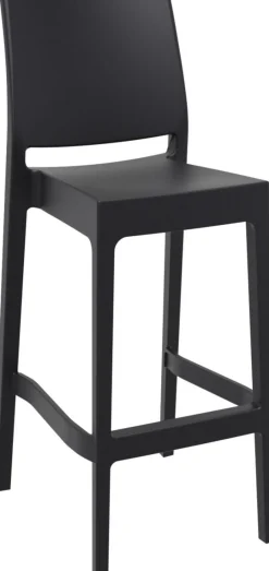 Tabouret de bar noir 108x44x51 cm Maya - FLEXMOB Best