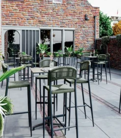 FLEXMOB Tabouret de bar paille 104x46x58 cm Breda Best