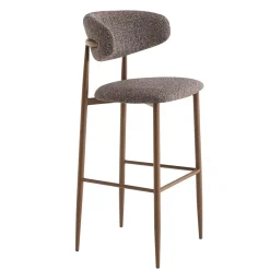 FLEXMOB Tabouret de bar rouge 108,2x54,5x48,3 cm Clyde Discount