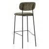 Tabouret de bar vert olive 103x42,2x45 cm Paul - FLEXMOB Sale