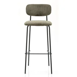 Tabouret de bar vert olive 103x42,2x45 cm Paul - FLEXMOB Sale