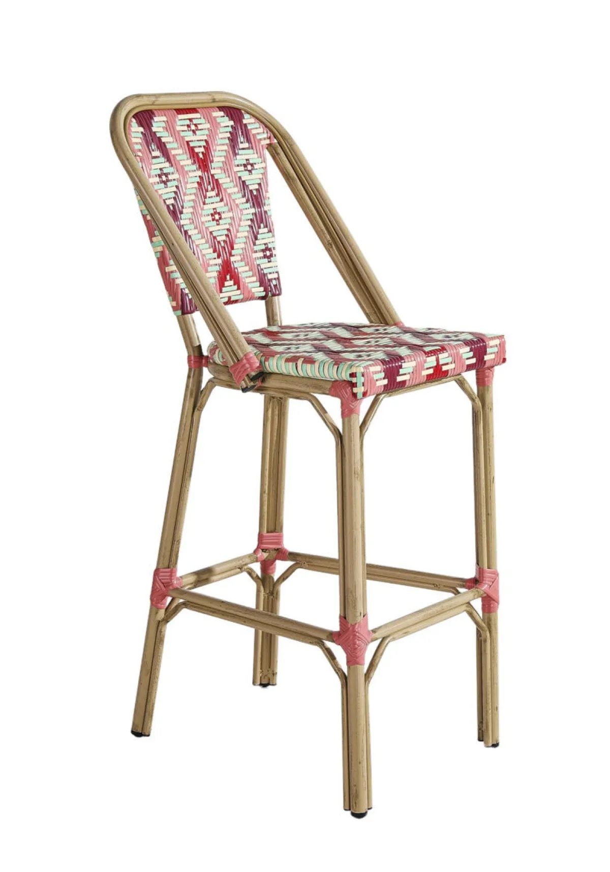 Tabouret de bar 116x48x58 cm Magenta - FLEXMOB Outlet