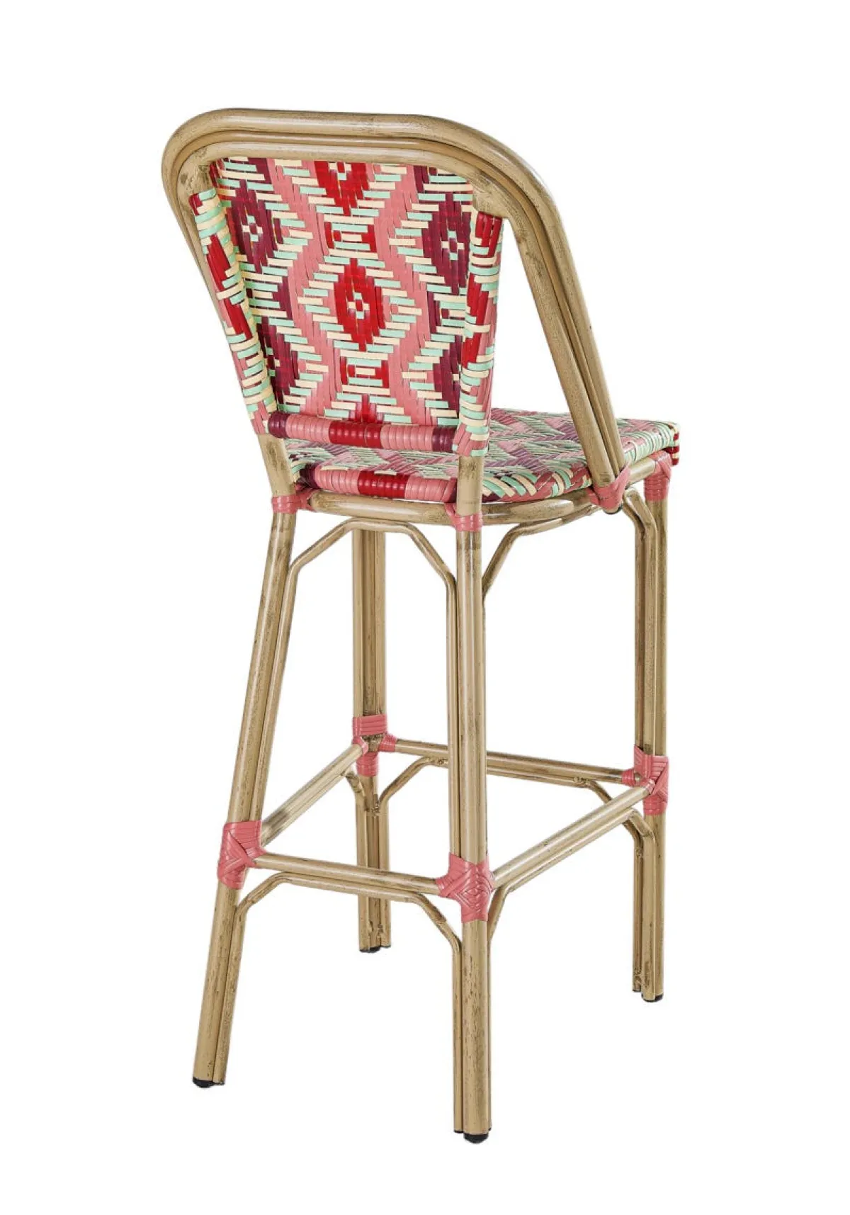 Tabouret de bar 116x48x58 cm Magenta - FLEXMOB Outlet