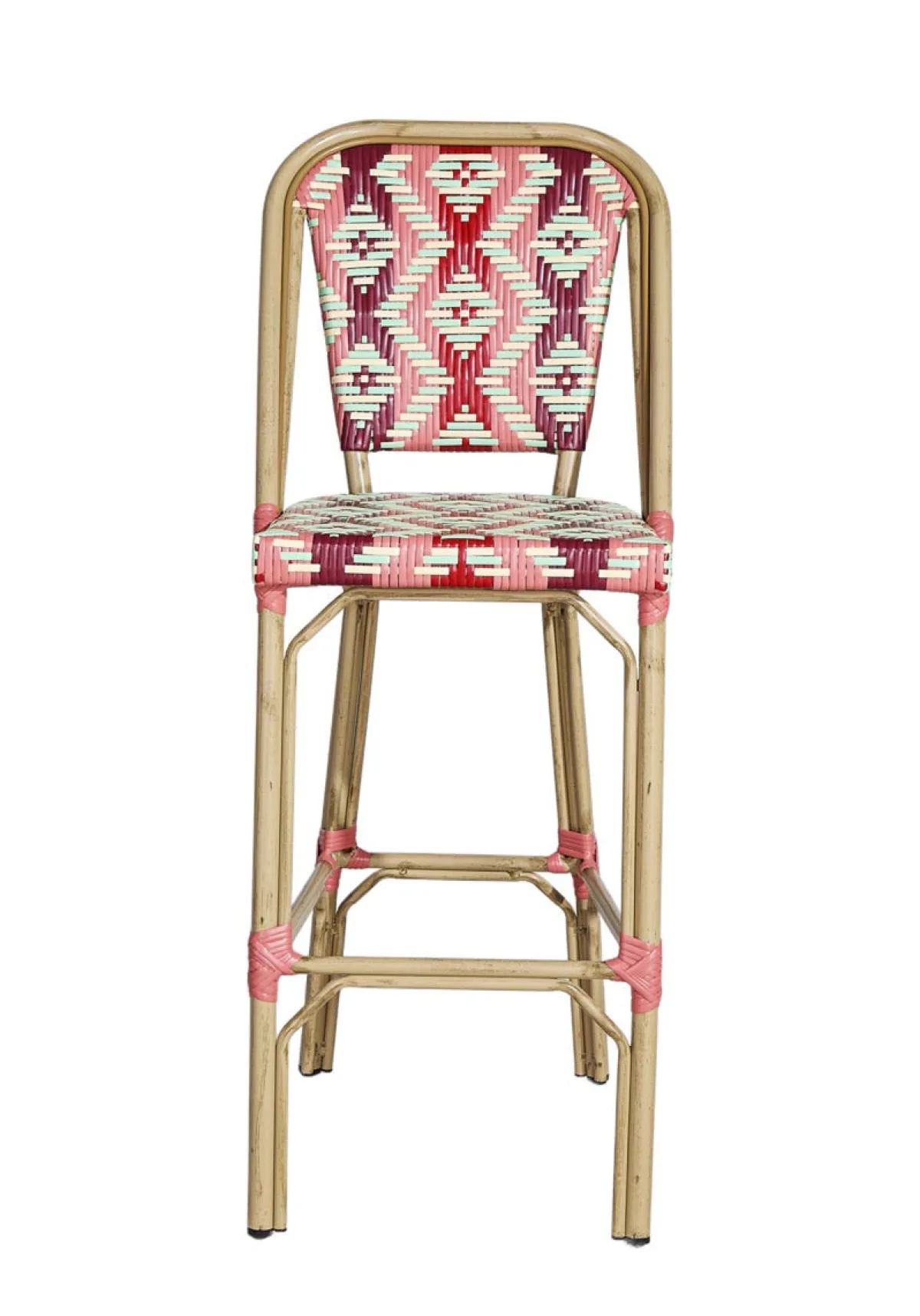 Tabouret de bar 116x48x58 cm Magenta - FLEXMOB Outlet