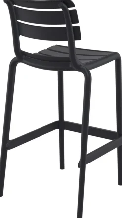 Tabouret noir 105x53x55 cm Achile - FLEXMOB Outlet