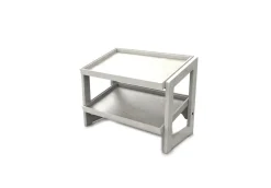 étagère bois blanc 57,4x32,3x44,1 cm Flow - CRASTER Sale