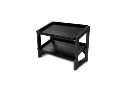 étagère bois noir 57,4x32,3x44,1 cm Flow - CRASTER Online