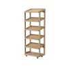 CRASTER étagère chêne 57,4x40x145,9 cm Flow Best
