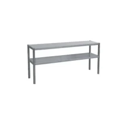 PROINOX étagère du chef inox 200 cm x 40 cm 2 niveaux Sans dosseret 25 kg Sale