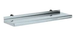 TOURNUS étagère murale inox 140x40x11 cm 1 niveaux Avec dosseret 100 kg Discount