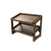 CRASTER étagère noyer 57,4x32,3x44,1 cm Flow Discount