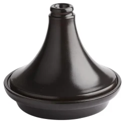 Tajine rond noir terre cuite Ø 17 cm - Aucune Outlet