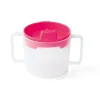 PLASTOREX Tasse avec anses et couvercle à bec rond grenadine polypropylène (pp) 20 cl Vaisselle Enfance Online