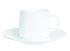ARCOROC Tasse avec anses rond blanc verre opal 19 cl Ø 9,7 cm Intensity Baril Outlet