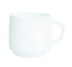 ARCOROC Tasse avec anses rond blanc verre opal 19 cl Ø 9,7 cm Intensity Baril Outlet