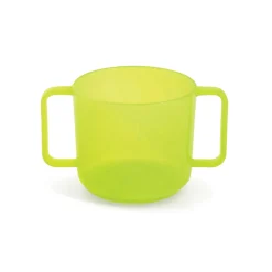 Tasse avec anses rond jaune polypropylène (pp) 20 cl Vaisselle Enfance - PLASTOREX Hot