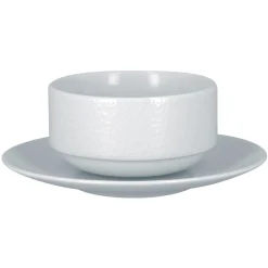 RAK Tasse à bouillon sans anse rond blanc porcelaine 30 cl Ø 10,5 cm Charm Outlet
