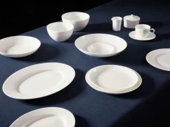 Tasse à bouillon sans anse rond blanc porcelaine bone china 36,9 cl Ø 11,8 cm Fedra - RAK Hot