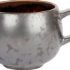 PROOF Tasse à café argent porcelaine 19 cl Ø 7 cm Elements Mineral