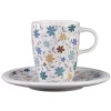 Tasse à café blanc porcelaine vitrifiée 20 cl Ø 7 cm stone Ease Décor Summer - RAK Hot