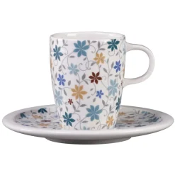 Tasse à café blanc porcelaine vitrifiée 20 cl Ø 7 cm stone Ease Décor Summer - RAK Hot
