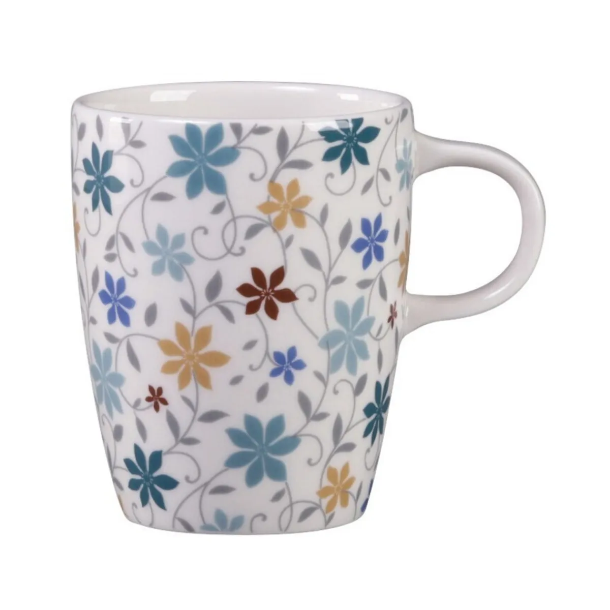 Tasse à café blanc porcelaine vitrifiée 20 cl Ø 7 cm stone Ease Décor Summer - RAK Hot