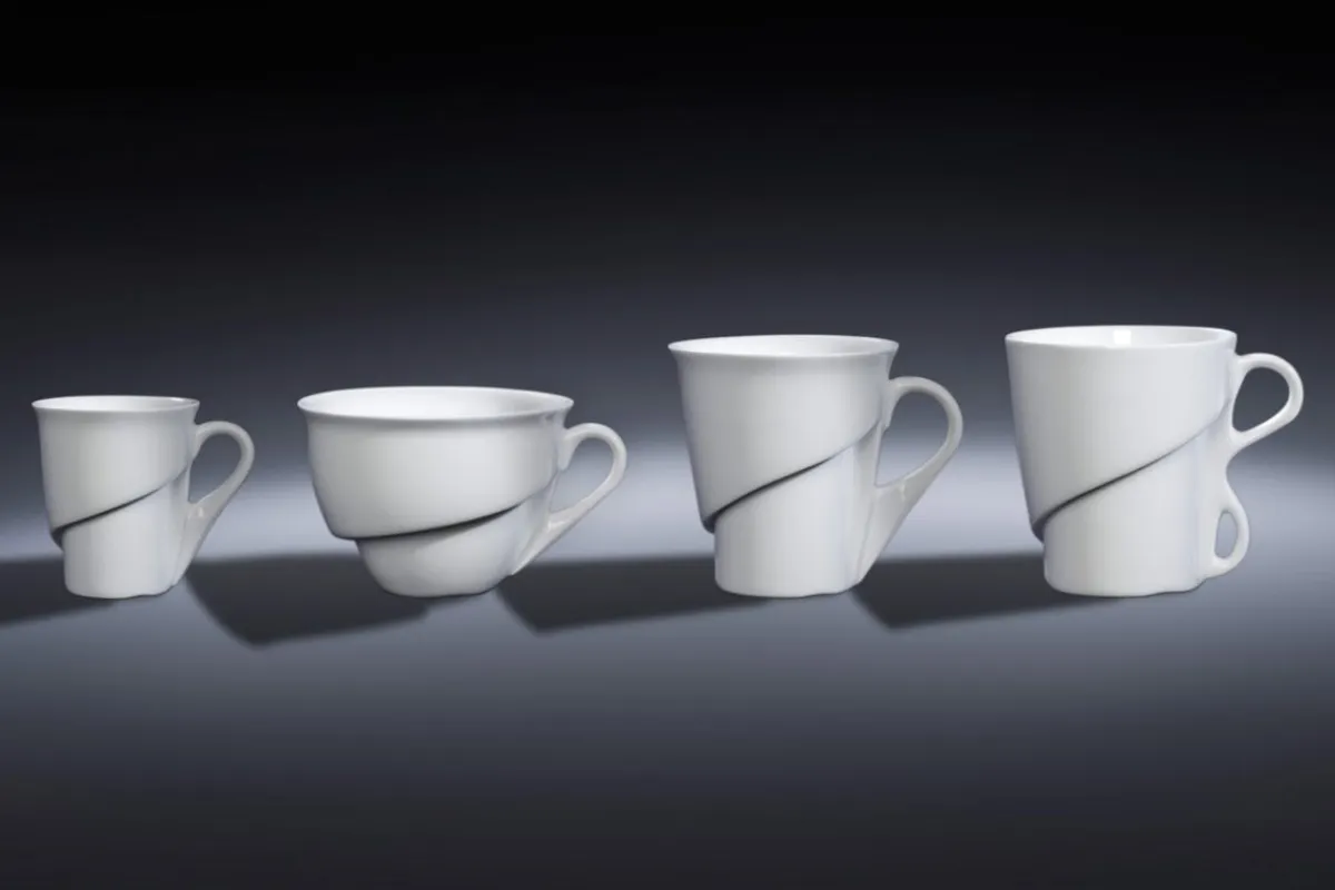 Tasse à café lungo rond blanc porcelaine vitrifiée 25 cl Ø 9 cm Delissea - RAK Hot