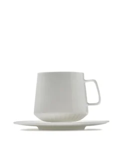 SERAX Tasse à café lungo rond blanc porcelaine bone china Ø 7 cm Nido Clearance