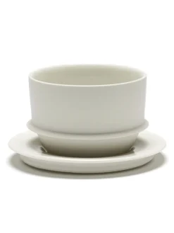 Tasse à café rond Alabaster porcelaine 20 cl Ø 9 cm Dune - SERAX Hot