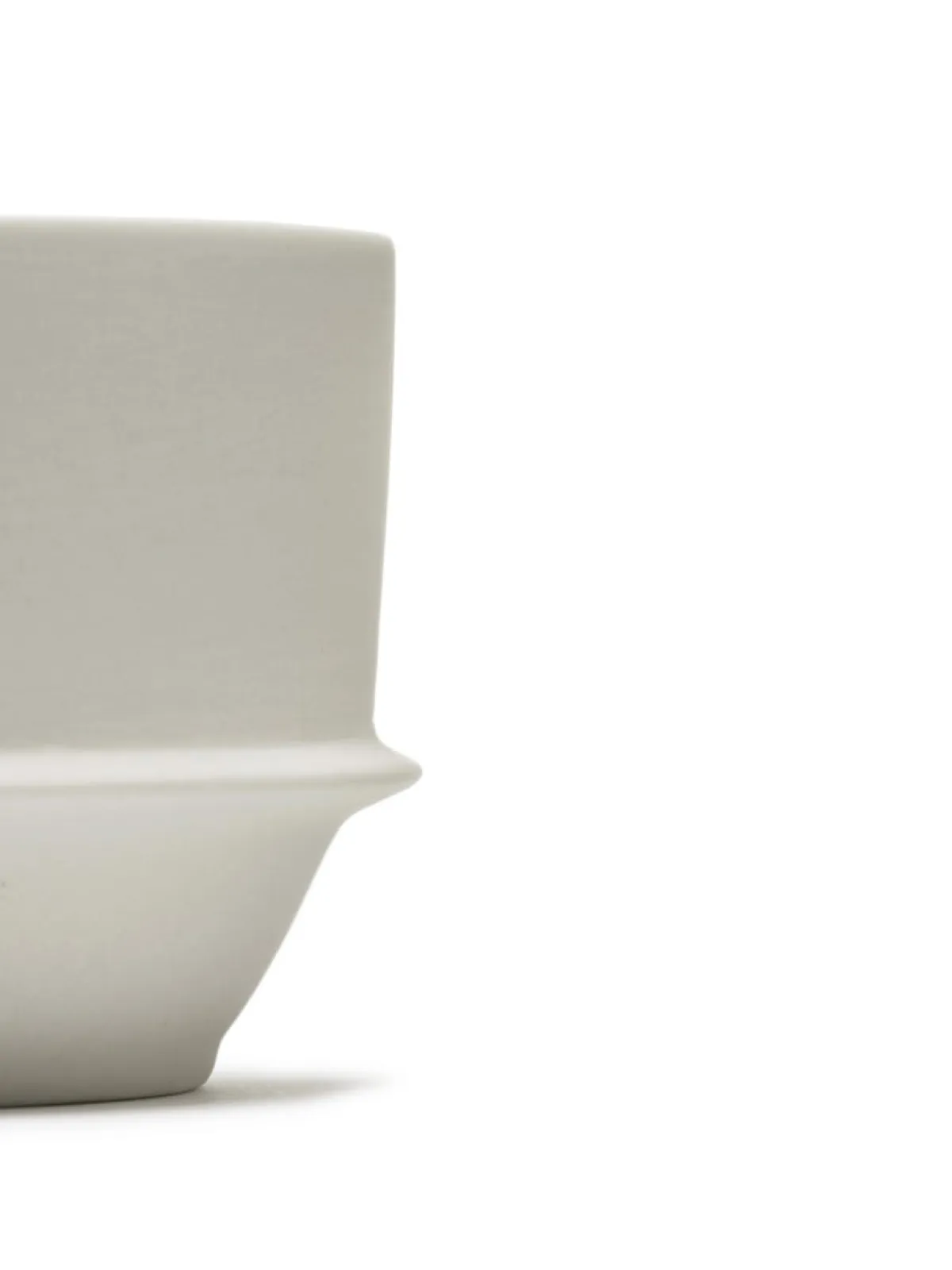 Tasse à café rond Alabaster porcelaine 20 cl Ø 9 cm Dune - SERAX Hot