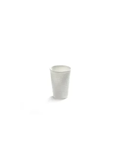 Tasse à café rond blanc porcelaine bone china Ø 6 cm Nido - SERAX Online