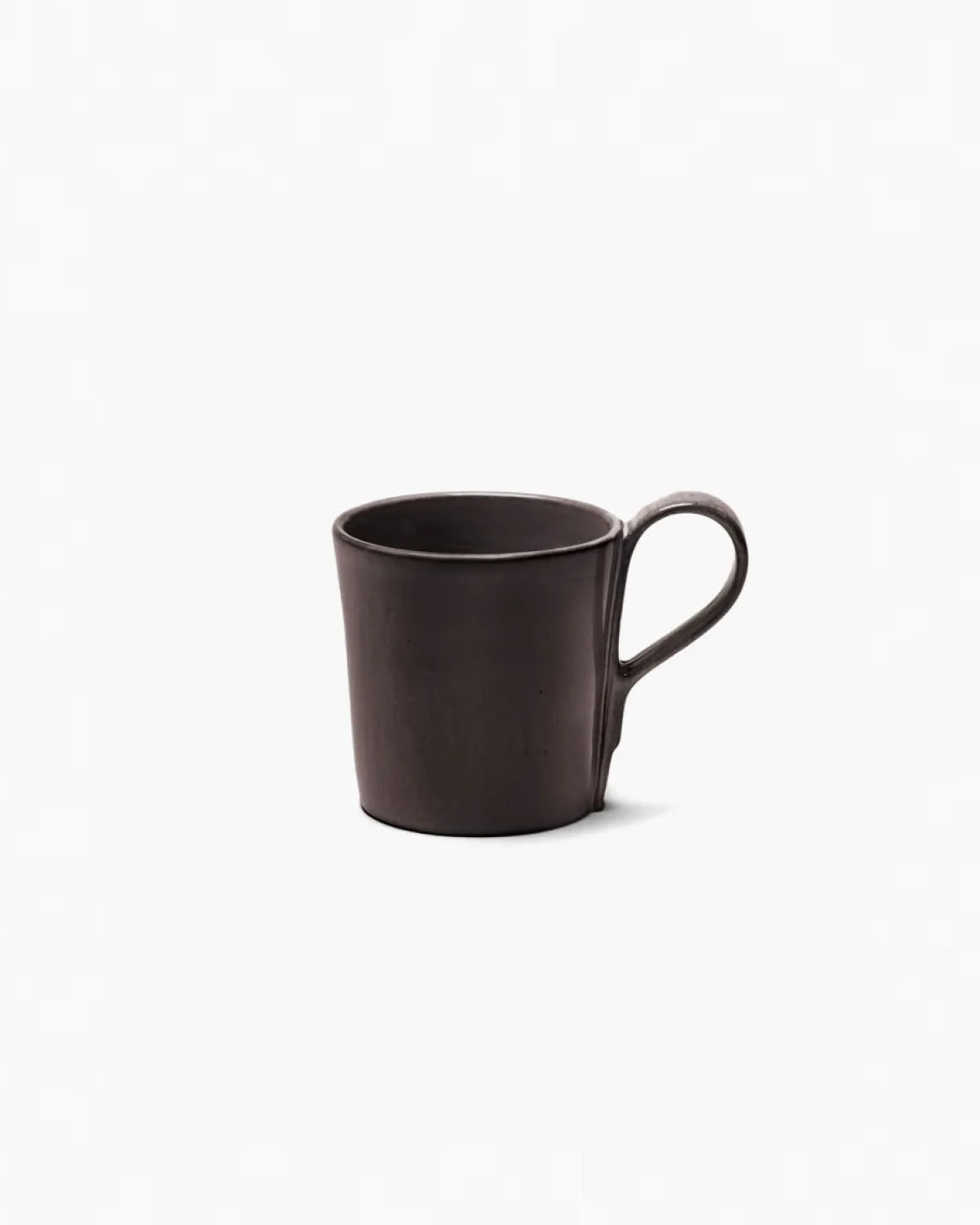 SERAX Tasse à café rond ébène grès émaillé 13 cl 10 cm La Mère Hot
